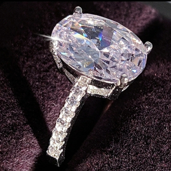 🆕 5C.T.W Oval Diamond FINAL DROP - Picture 10 of 16